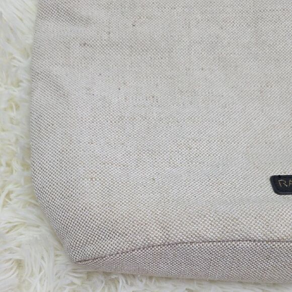 5 For $25 Rachel Zoe Black and Cream Tote Bag with Structured Design - Picture 3 of 9